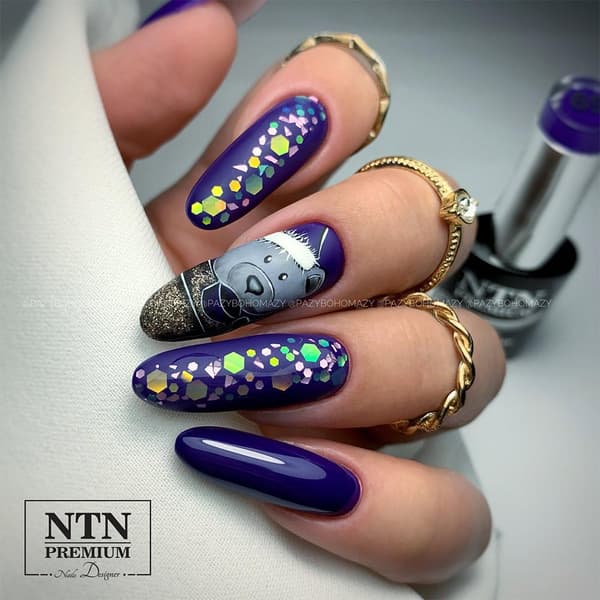 NTN Premium - Gel polish - After Midnight - Nr69 - 5g UV gel/LED