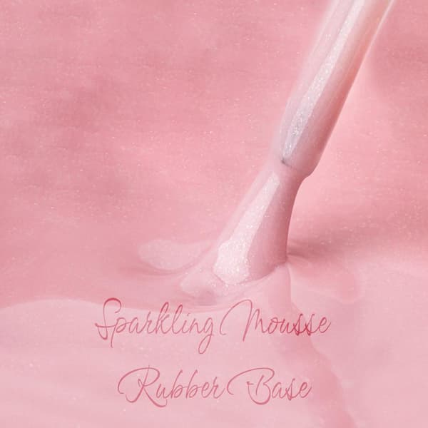 Mollylac - Gummibase - Sparkling Mousse - 10g - UV gel/LED - Basislak