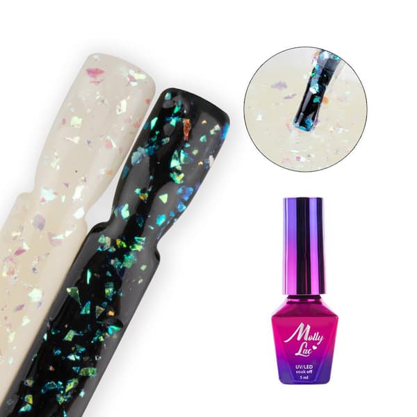 Mollylac - Jack top - Phantom - 5ml - UV gel/LED - Topcoat