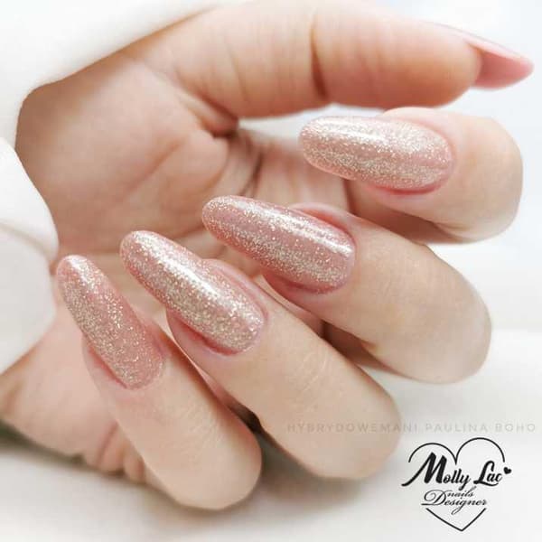 Mollylac - Top no wipe - Gold - UV-gel/LED -Topplack