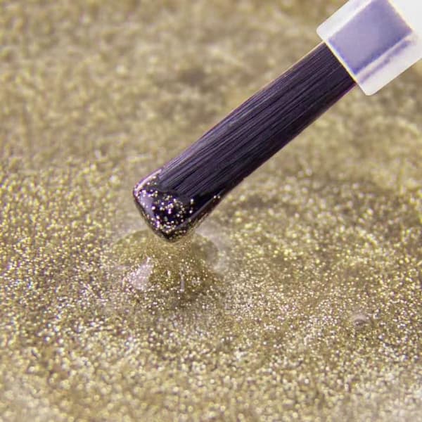 Mollylac - Top no wipe - Gold - UV-gel/LED -Topplack