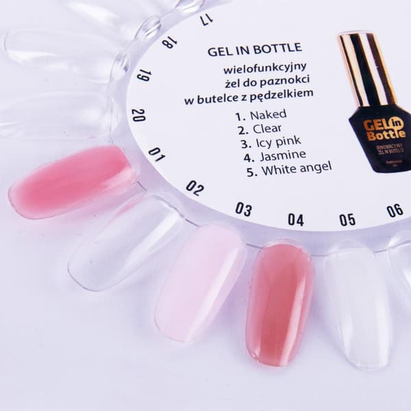 Mollylac - Gel på flaske - Klar - 10g - UV-gel/LED - Basecoat