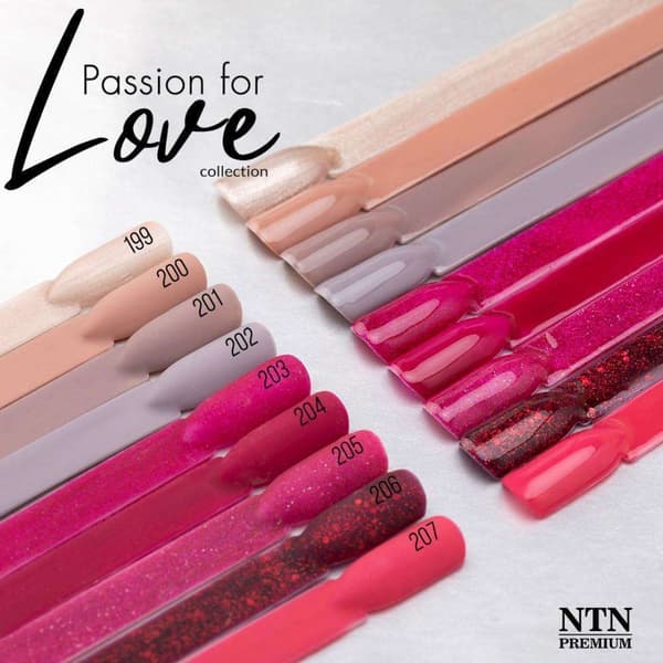 NTN Premium - Geelilakka - Passion for Love - Nr202 - 5g UV-geeli/LED