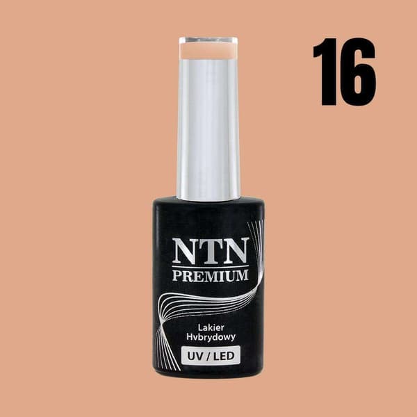 NTN Premium - Gelelakk - Toppløs - Nr16 - 5g UV gel/LED
