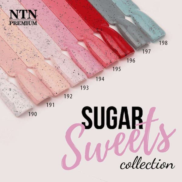 NTN Premium - Geelilakka - Sugar Sweets - Nr190 - 5g UV-geeli/LED