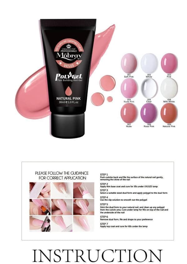 Polygel Gelnaglar 30g