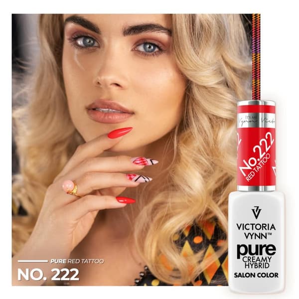 Victoria Vynn - Pure Creamy - 222 Red Tattoo Kremowy - Gellack