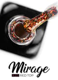 Miniatyrbild 3 av 5: Top coat - Mirage - Red - No Wipe - 8 ml - Victoria Vynn