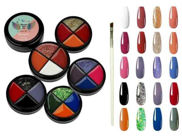 Gellack - Mousse Uv Gel Nagellack