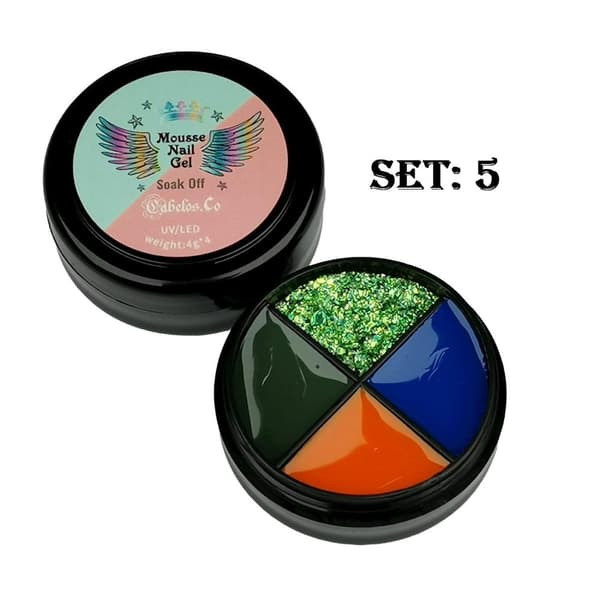 Gellack - Mousse Uv Gel Nagellack