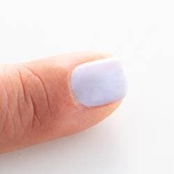 Vattenbaserat Nagellack för barn - Silver Blue