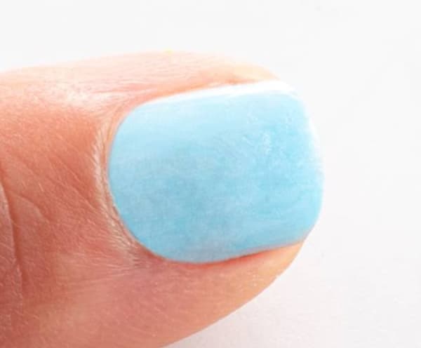 Vattenbaserat Nagellack för barn - Blåfrostat