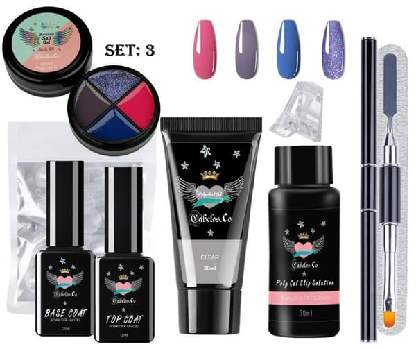 Gel Nagelset