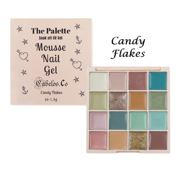 Gel Nagellack Palett – Mousse UV Gellack