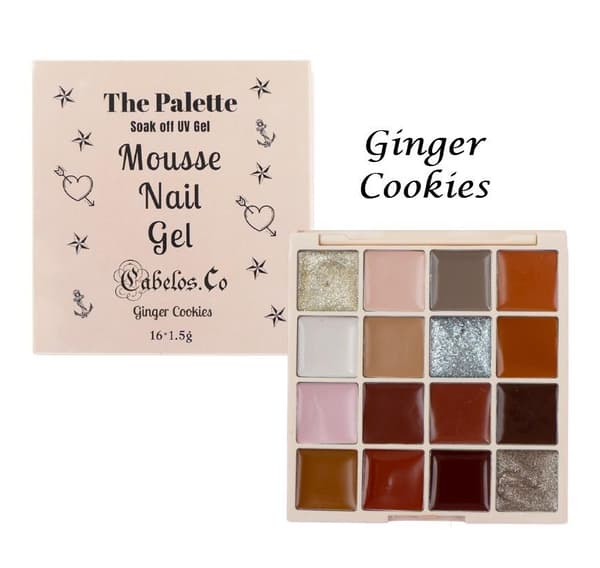Gel Nagellack Palett – Mousse UV Gellack