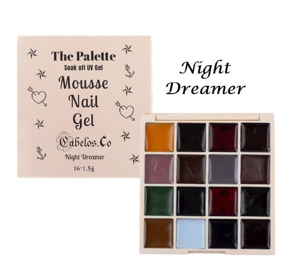 Gel Nagellack Palett – Mousse UV Gellack