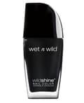 Miniatyrbillede 1 af 2: Wet n Wild Wild Shine Nail Color Black Créme