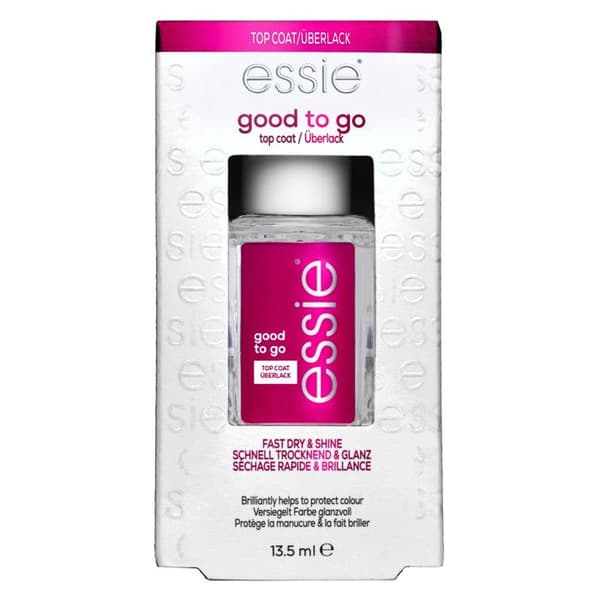 Nagellack - Essie - Top Coat Good To Go - Snabbtorkande - Extrem glans - 13,5 ml