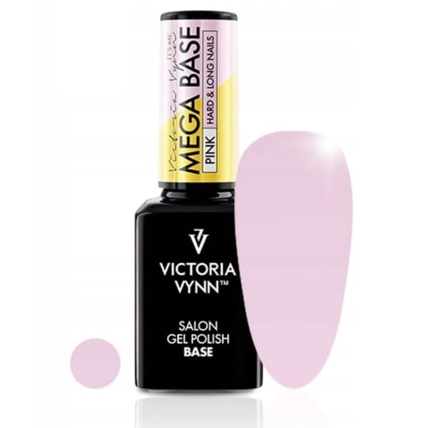 Gel Polish -  Mega Base - Pink - 15 ml - Victoria Vynn