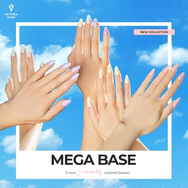 Gel Polish -  Mega Base - Mint - 8ml - Victoria Vynn