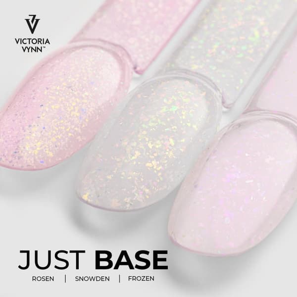 Base - Gel Polish - Just Base - Rosen - 8 ml - Victoria Vynn