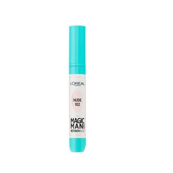 Nagellack - L’Oréal Paris - VAO MAGIC MANI Nu 102 NUDE - Beige - Kräm - 15 mm x 110 mm