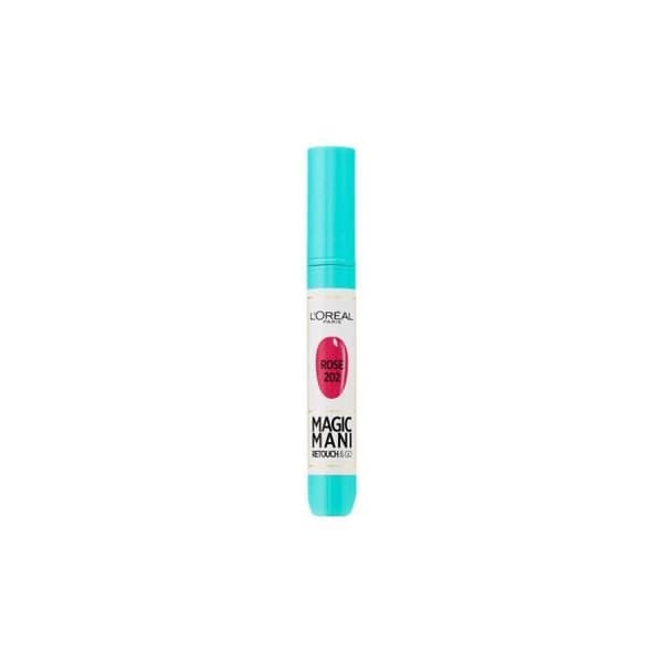 Nagellack - L'OREAL - MAGIC MANI markör - Rosa färg - Omedelbar torkning - Lätt att bättra på