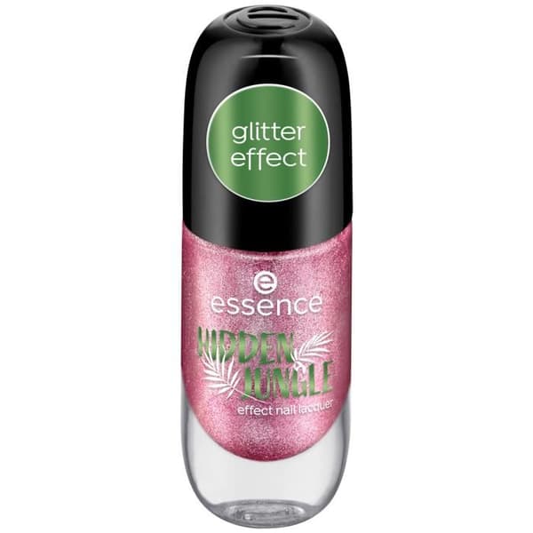 Nagellack - ESSENCE - Hidden Jungle - 04 Pink Mystery - Glitterfinish - Vegansk