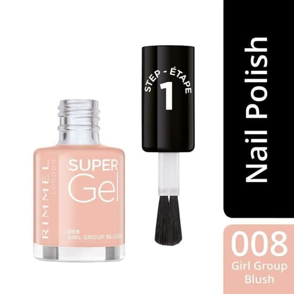 Nagellack - Rimmel London - N 008 - 12 ml - Unisex - Rosa
