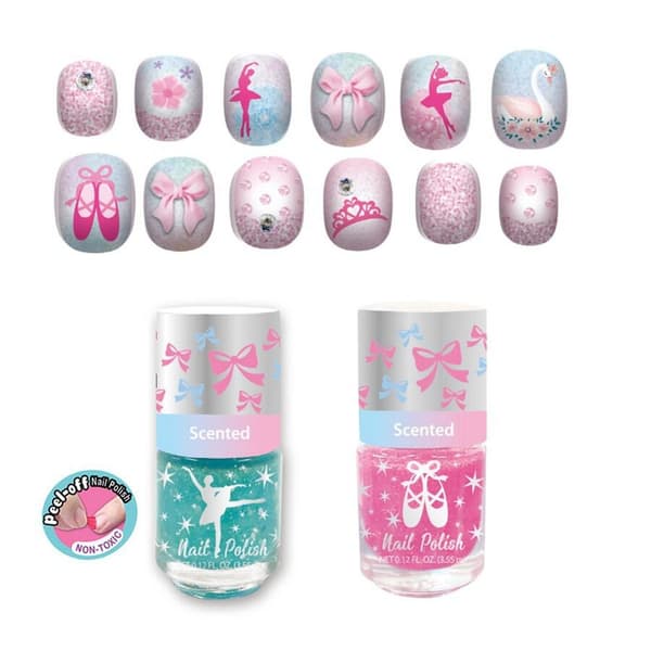 Hot Focus Love Nails med Nagellack