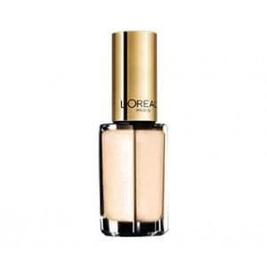 Nagellack - L'oreal - Color Riche 855 Oyster Bay - Gul - Integrerad topplack - Långvarig glans