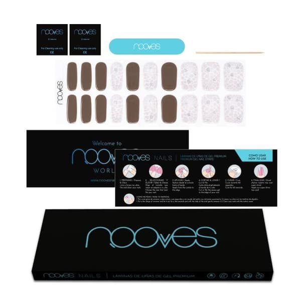 NOOVES NAILS Premium Precured Gel Nail Stickers - Suzanne|Gel Nail Stickers|Gel Nail Stickers|Nagelfolier