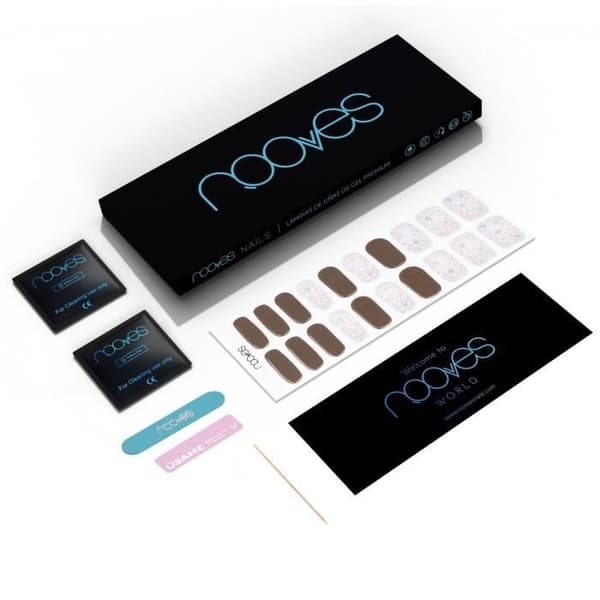 NOOVES NAILS Premium Precured Gel Nail Stickers - Suzanne|Gel Nail Stickers|Gel Nail Stickers|Nagelfolier