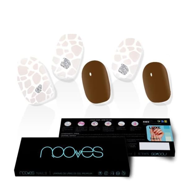 NOOVES NAILS Premium Precured Gel Nail Stickers - Suzanne|Gel Nail Stickers|Gel Nail Stickers|Nagelfolier