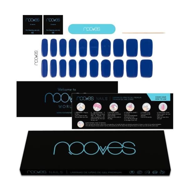 Premium Precured Gel Nail Stickers - NOOVES - Djupt vatten