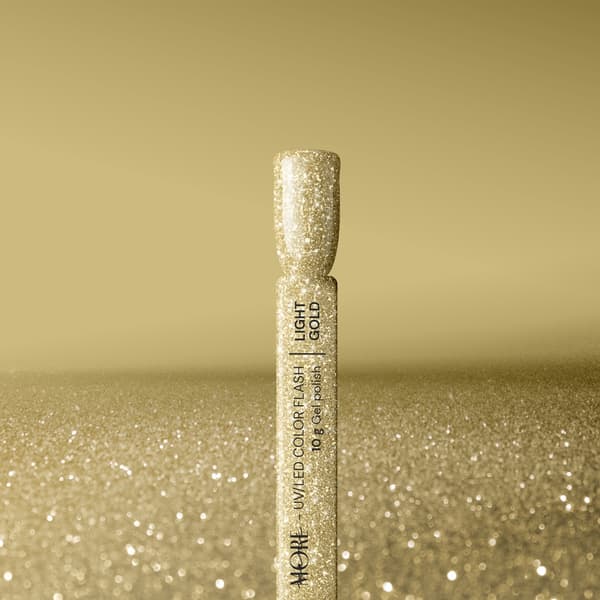 Gellack - ManiMore - Flash - Light Gold - Silcare