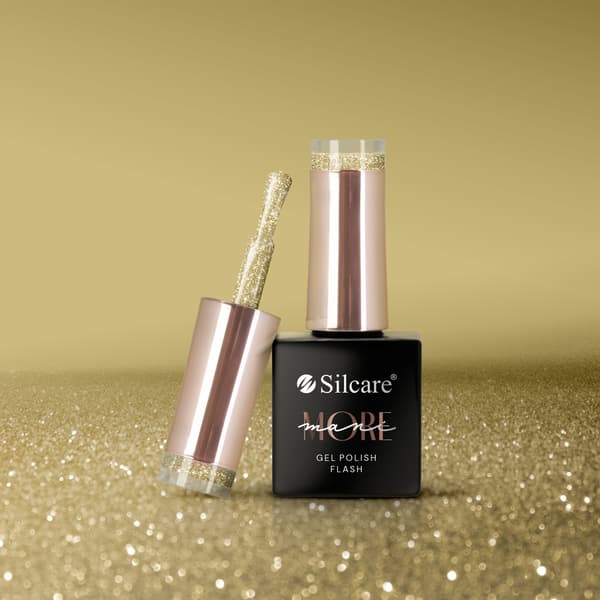 Gellack - ManiMore - Flash - Light Gold - Silcare
