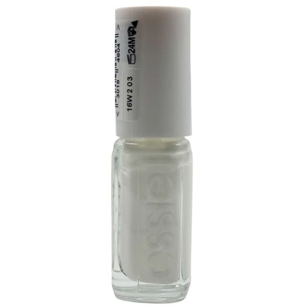 Essie - Mini nagellack 5 ml - 01 Vitt