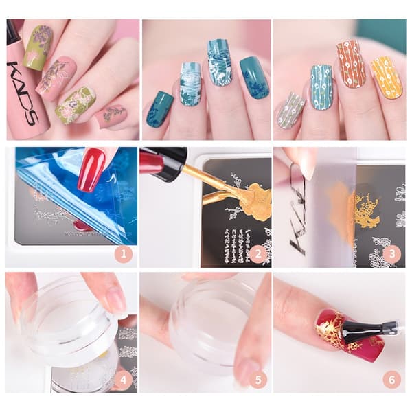 Negle Kunst Stempelsæt, 31 dele, DIY design, Manicure Salon Tegneværktøj