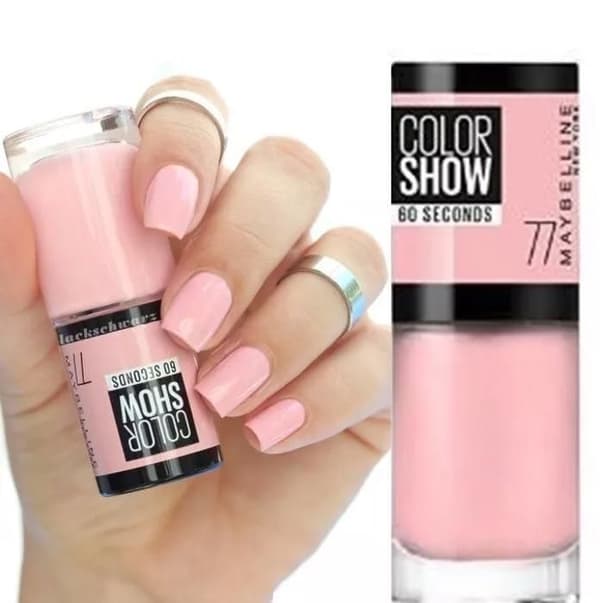 Nagellack - Color Show - 77 Nebline - 7 ML - Färg Rosa - Color Show Nagellack
