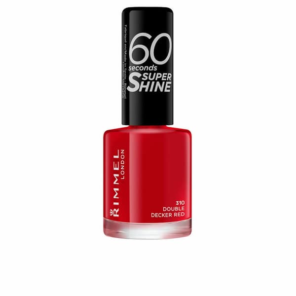 neglelak 60 Seconds Super Shine Rimmel London - 323 - funtime fuchsia