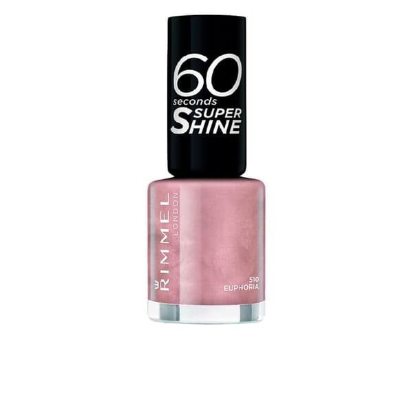 neglelak 60 Seconds Super Shine Rimmel London - 323 - funtime fuchsia