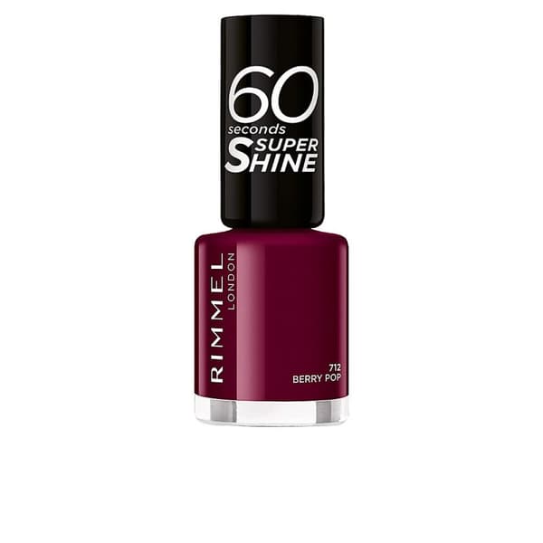 neglelak 60 Seconds Super Shine Rimmel London - 323 - funtime fuchsia
