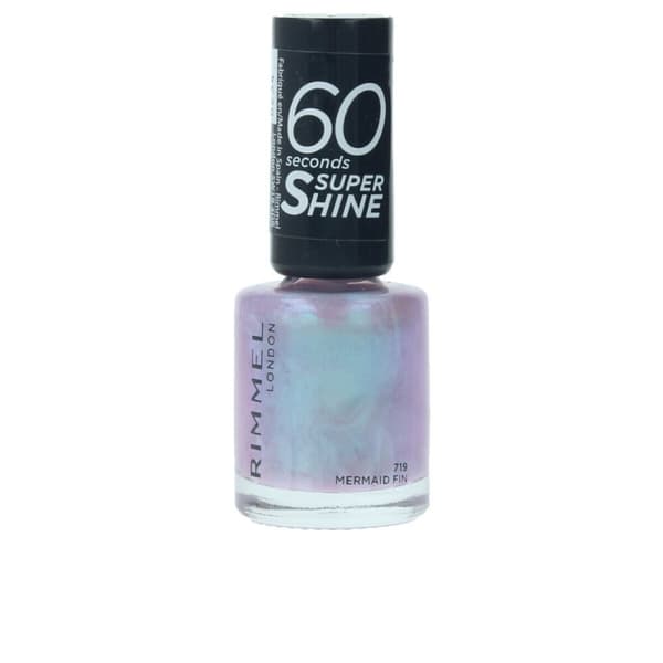 neglelak 60 Seconds Super Shine Rimmel London - 323 - funtime fuchsia