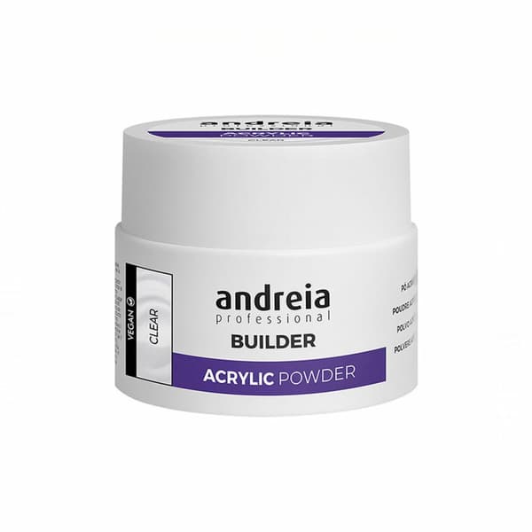 Gel-neglelak Professional Builder Acrylic Powder Andreia Professional Builder Clear (35 g)