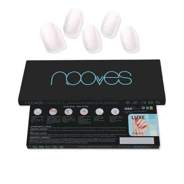 Gel Nail Foils Nooves White pearl (20 osaa)