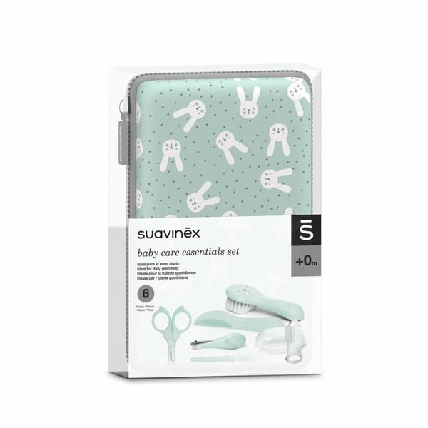 Manicure sæt til baby Suavinex Hygge Baby Manicura Verde Grøn 7 Dele