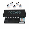 Miniatyrbilde 1 av 3: Gel Nail Foils Nooves Flowing stream (20 enheter)