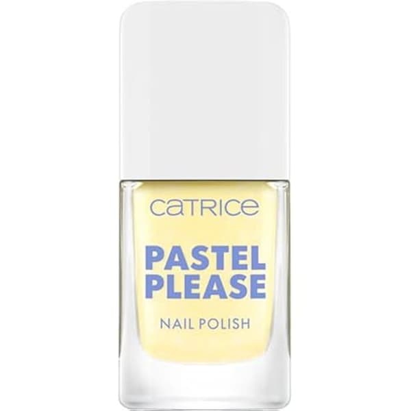 Catrice Pastel Please Nagellack nr 030, Gult, Långvarigt, Högpigmenterat, Skimrande, Intensiv Färg, Acetonfri,