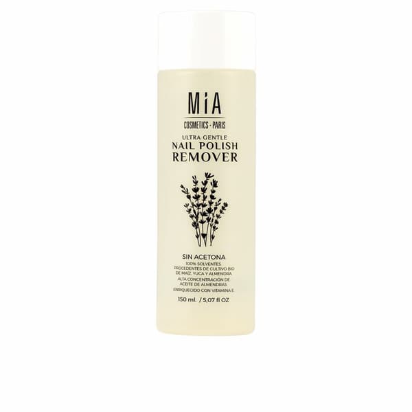 Neglelakfjerner Ultra Gentle Nail Polish Remover Mia Cosmetics Paris - 150 ml
